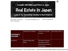 Tablet Screenshot of lawyerjapanese.com